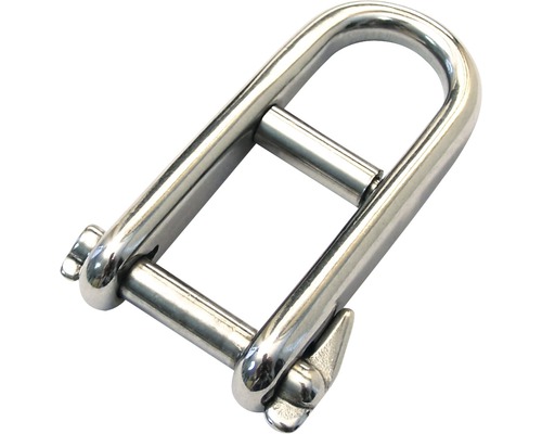 Cheie de tachelaj dreaptă Nautic Pro 5mm (3/16"), inox A4, cu bolț intermediar