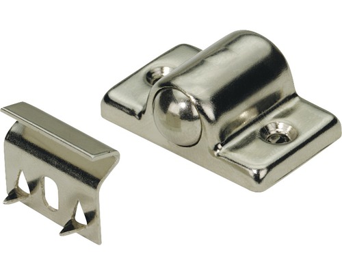 Opritor de ușă cu bilă Hettich 12x30x20 mm, oțel nichelat, pachet 10 bucăți Opritor de ușă cu bilă Hettich 12x30x20 mm, oțel nichelat, pachet 10 bucăți