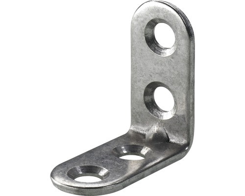 Colțar de legătură Hettich 30x30x15 mm, oțel inoxidabil, pachet 25 bucăți