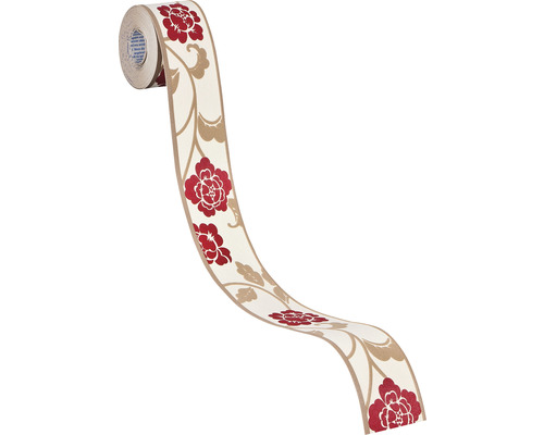 Bordură de tapet cu model floral pe rolă