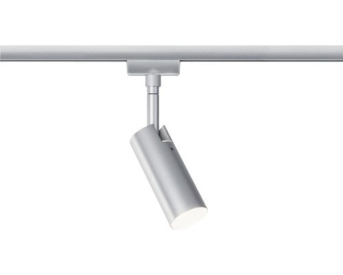 Spot cu LED integrat pentru șină Paulmann Urail Tubo 5W 415 lumeni, crom mat