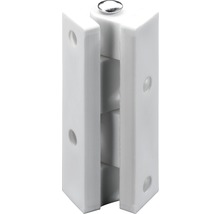 Conector unghiular din plastic cu șurub pentru mobilă