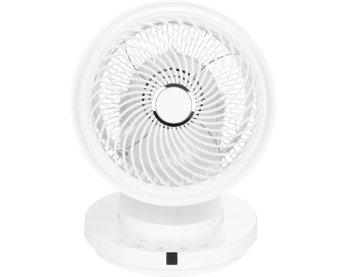 Ventilator de masă alb