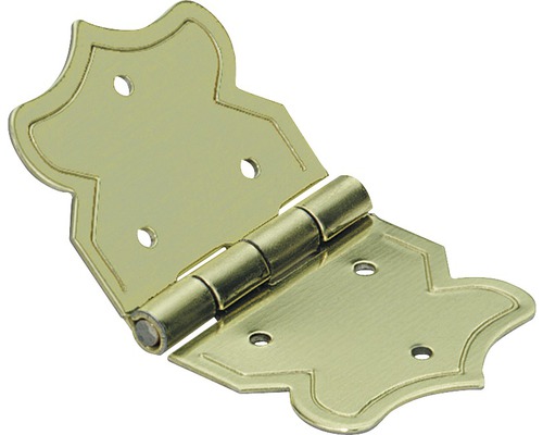 Balama fixă decorativă Hettich 47x20 mm, pentru cutii de lemn, pachet 20 bucăți Balamală decorativă pentru ușă