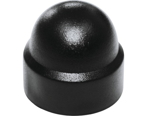 Capace mascare șuruburi cu cap hexagonal Dresselhaus 8x10/6x9,5mm, plastic negru Piuliță capac neagră din metal