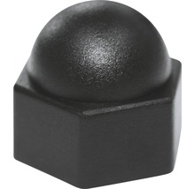 Capace mascare șuruburi cu cap hexagonal Dresselhaus M6, plastic negru, 50 bucăți-thumb-0