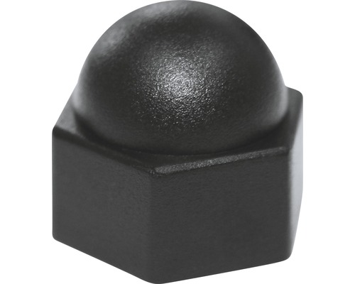 Capace mascare șuruburi cu cap hexagonal Dresselhaus M5, plastic negru, 50 bucăți