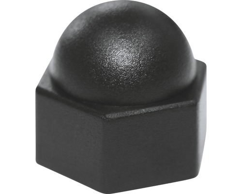 Capace mascare șuruburi cu cap hexagonal Dresselhaus M10, plastic negru, 50 bucăți