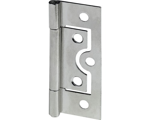 Balama coplanară tip fluture Hettich 25x63 mm, oțel nichelat, pachet 25 bucăți Balama coplanară tip fluture Hettich 25x63 mm, oțel nichelat, pachet 25 bucăți