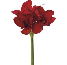 Floare artificială Amaryllis, 66 cm, roșu-thumb-0