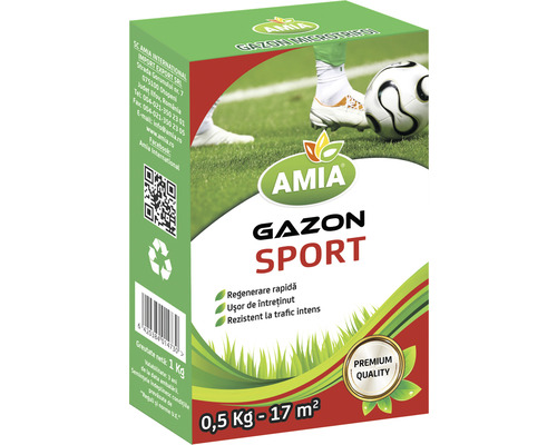 Semințe de gazon sport Amia 0,5 kg
