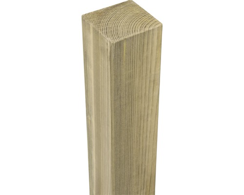 Stâlp lemn 7x7x185 cm impregnat în autoclavă