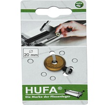 Rolă de schimb pentru aparat de tăiat gresie/faianță Hufa 20x5 mm, auriu-thumb-0