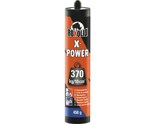 Adeziv de montaj Roxolid X-Power 450 g