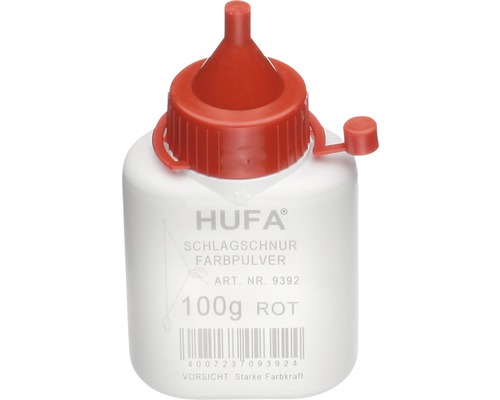 Praf de cretă Hufa 100g, culoare roșie