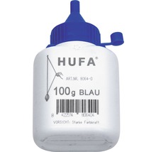 Praf de cretă Hufa 100g, culoare albastră-thumb-0