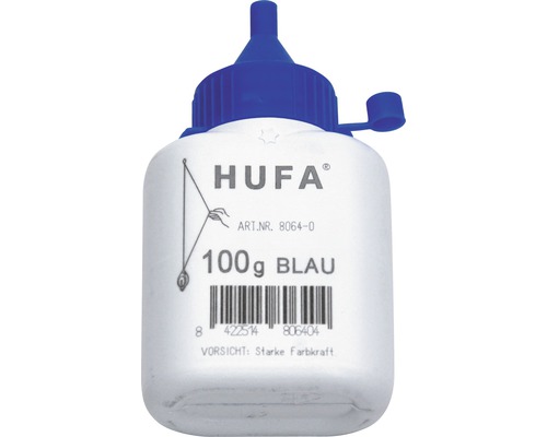 Praf de cretă Hufa 100g, culoare albastră