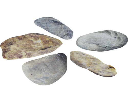 Pietre decorative de diferite forme și dimensiuni