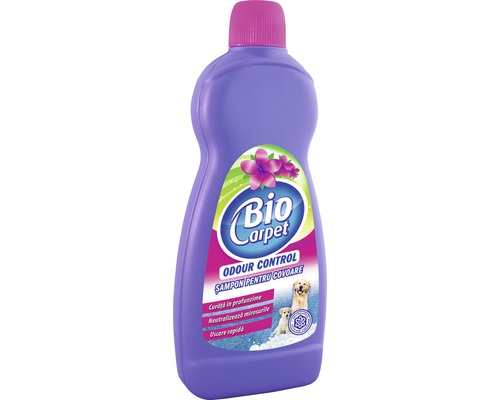Șampon Bio Carpet pentru covoare, pentru controlul mirosurilor, în flacon mov