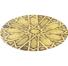 Placă decorativă cu model stelar