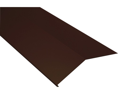 Șorț de jgheab eco Bravo pentru țiglă metalică 0,4x178x2000 mm maro