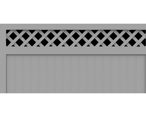 Element principal BasicLine tip N 150 x 120 cm, gri argintiu
