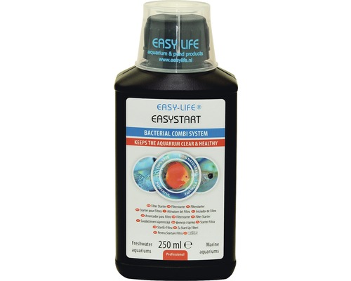 Soluție acvariu Easy Life Easy Start 250 ml Easy Life Easy Start preparat bacterian pentru acvarii, 250 mililitri