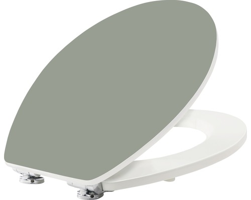 Scaun de toaletă din plastic cu închidere silențioasă