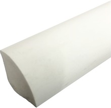 Profil PVC sfert de cerc 2500x13x13 mm alb-thumb-0