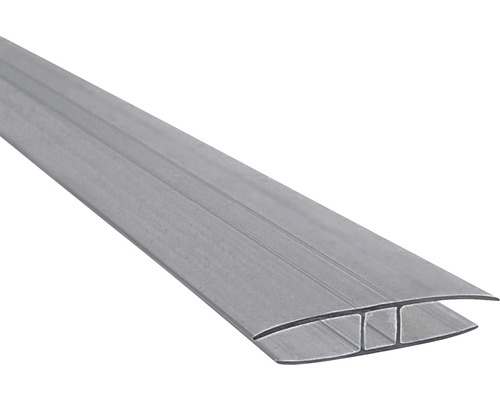 Profil de mijloc Bravo aluminiu LPH 10 mm 3 m Conector profil H pentru plăci multistrat
