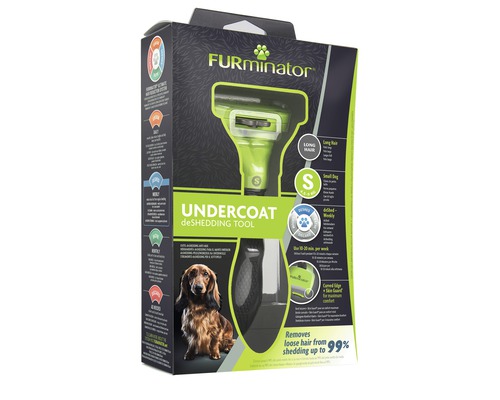 FURminator Undercoat deShedding Tool pentru câini, mărimea S, ambalaj