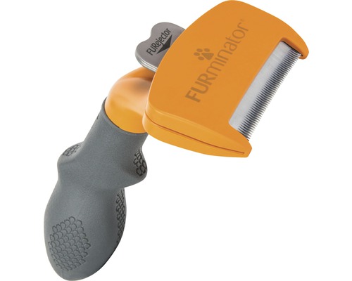FURminator instrument de îngrijire a blănii cu buton de ejectare a blănii