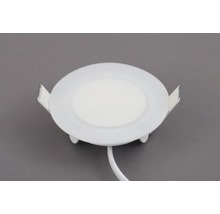 Spot LED încastrat Flat 3W 350 lumeni, 4000K, Ø85 mm, alb
