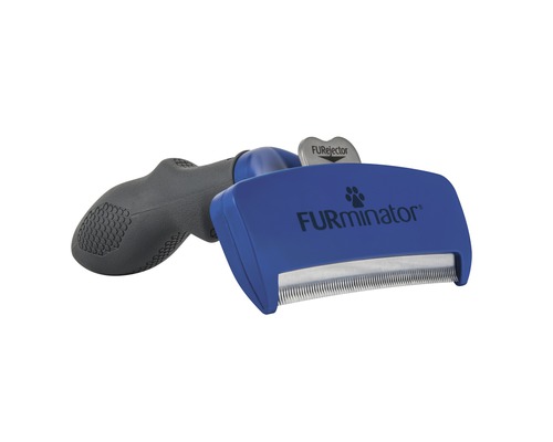FURminator instrument de îndepărtare a părului de animale cu buton FURejector