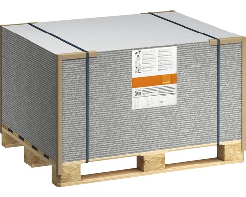 Paletă cu plăci din fibre de gips Fermacell