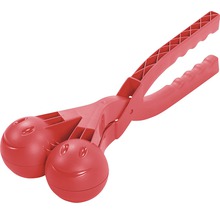 Făcător de bulgări de zăpadă cu față zâmbitoare