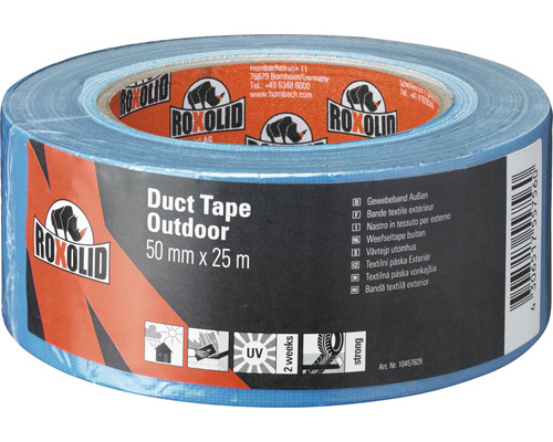 Bandă textilă pentru exterior ROXOLID Duct Tape Outdoor 50 mm x 25 m