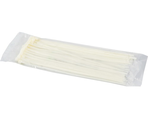 Coliere rapide din plastic Haupa 8,8x425 mm, pachet 50 bucăți, transparent