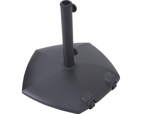 Suport de umbrelă de soare din plastic cu role