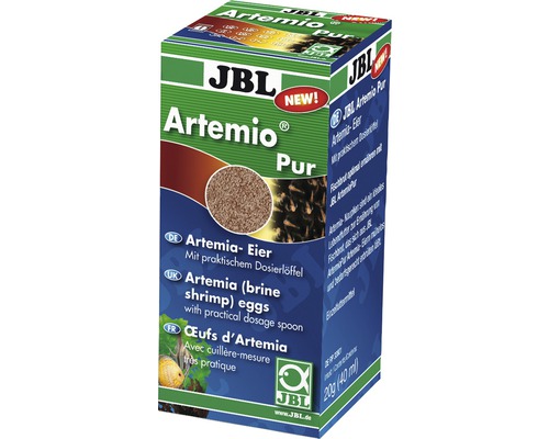 Hrană pentru pești, granule, JBL ArtemioPur 40 ml Ambalaj hrană pește JBL Artemio Pur