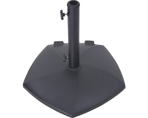 Suport pătrat din plastic pentru umbrelă de soare
