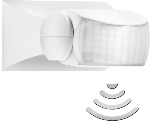 Senzor de mișcare Steinel IS1 120° max. 500W, pentru exterior IP54, alb-0