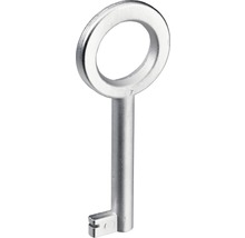 Cheie pentru încuietoare încastrată Hettich 65mm, oțel nichelat mat-thumb-0