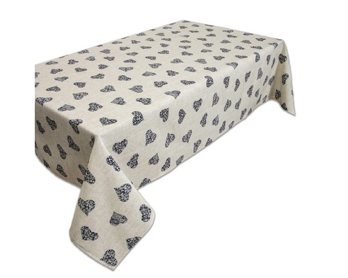 Față de masă cu model de inimă