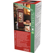 Ambalaj pentru iluminat decorativ cu LED alimentat cu baterii cu temporizator în formă de cabină telefonică