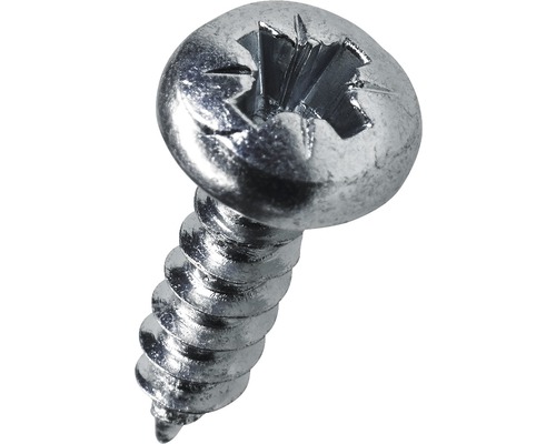 Holșuruburi cu cap bombat cruce Hettich 4x16 mm oțel nichelat, pachet 40 bucăți, pentru mobilier-0