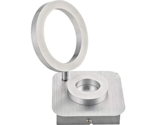 Lumină de perete cu LED, cu element de iluminare în formă de inel