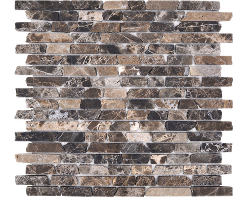 Mozaic piatră naturală MOS BRICK 476 maro 30,5x32,2 cm Placă de mozaic din piatră naturală