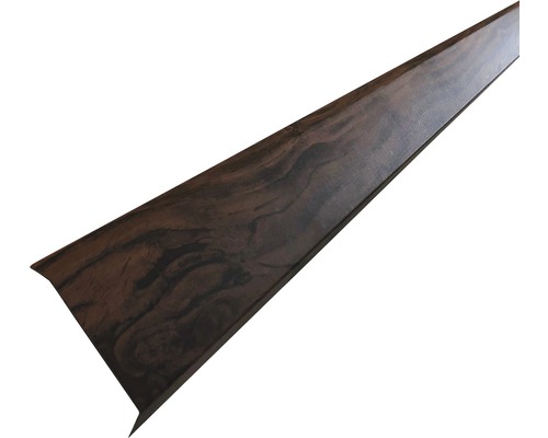 Profil de colț cu decor de lemn