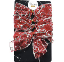 Fundă Decoris cu ornamente argintii pe ambalaj